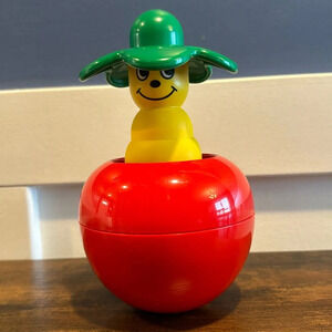 LEGO Primo Duplo Musical Apple baby Toy 2973 Roly Poly 7" working Vintage